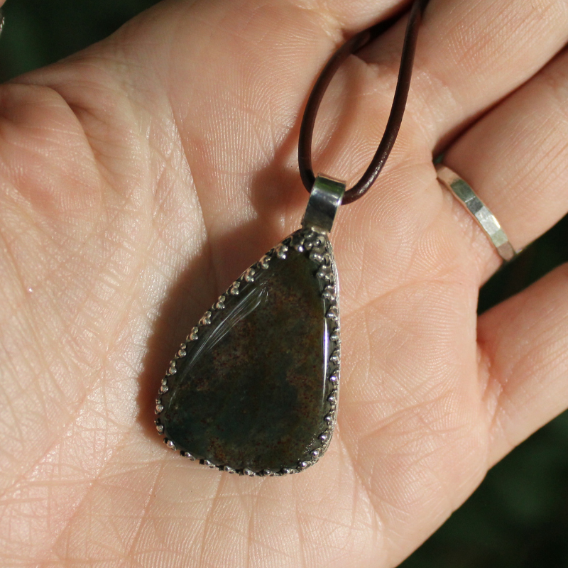 Bloodstone Necklace